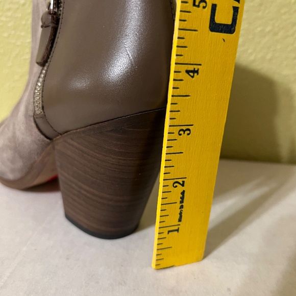 Rag & Bone Margot Combo Leather& Suede Stone Ankle Boot Size 6 - Picture 16 of 16